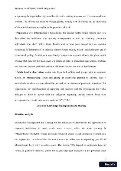 World Health Oragnigations - Page 5 preview image