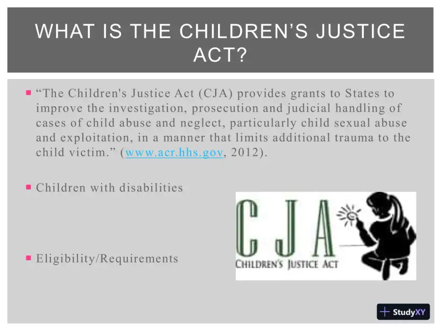 BSHS/408 Children�s Justice Act, page 4