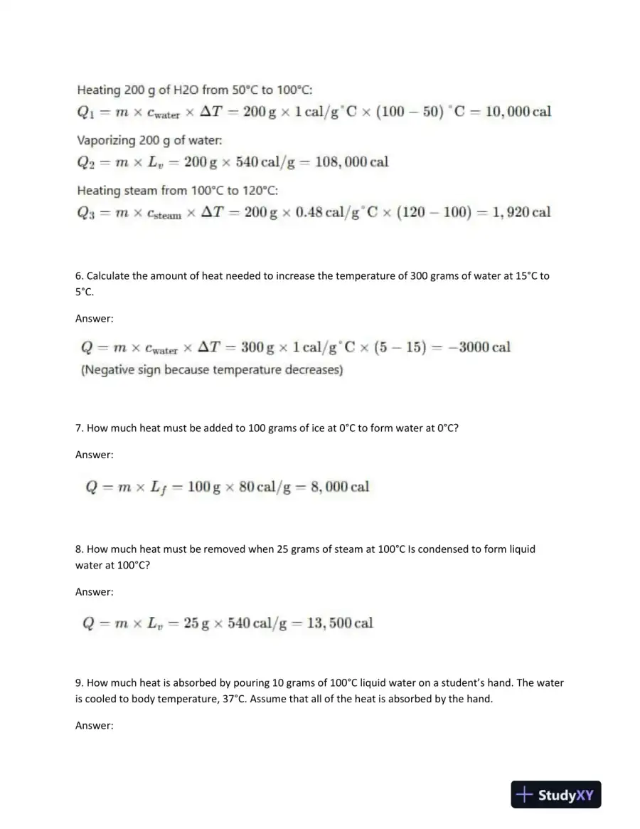 Comprehensive Physics and Chemistry Problem Set: Heat Transfer, Electric Circuits, Wave Properties, and Radioactive Decay, page 5