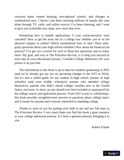 College Admission 101: Expert Advice for the New Challenges in Admissions, Testing, Financial Aid, and More (2022) - Page 11 preview image