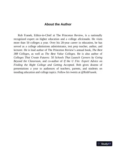 College Admission 101: Expert Advice for the New Challenges in Admissions, Testing, Financial Aid, and More (2022) - Page 12 preview image