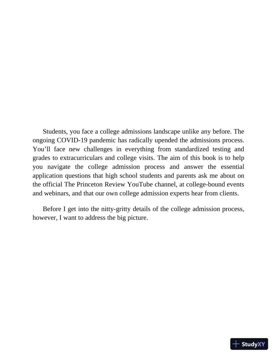 College Admission 101: Expert Advice for the New Challenges in Admissions, Testing, Financial Aid, and More (2022), page 16