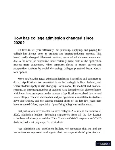 College Admission 101: Expert Advice for the New Challenges in Admissions, Testing, Financial Aid, and More (2022) - Page 17 preview image