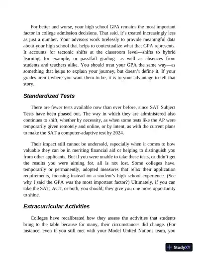 College Admission 101: Expert Advice for the New Challenges in Admissions, Testing, Financial Aid, and More (2022) - Page 19 preview image