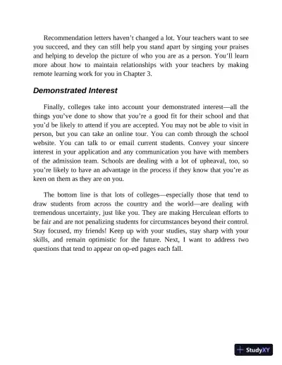College Admission 101: Expert Advice for the New Challenges in Admissions, Testing, Financial Aid, and More (2022) - Page 21 preview image