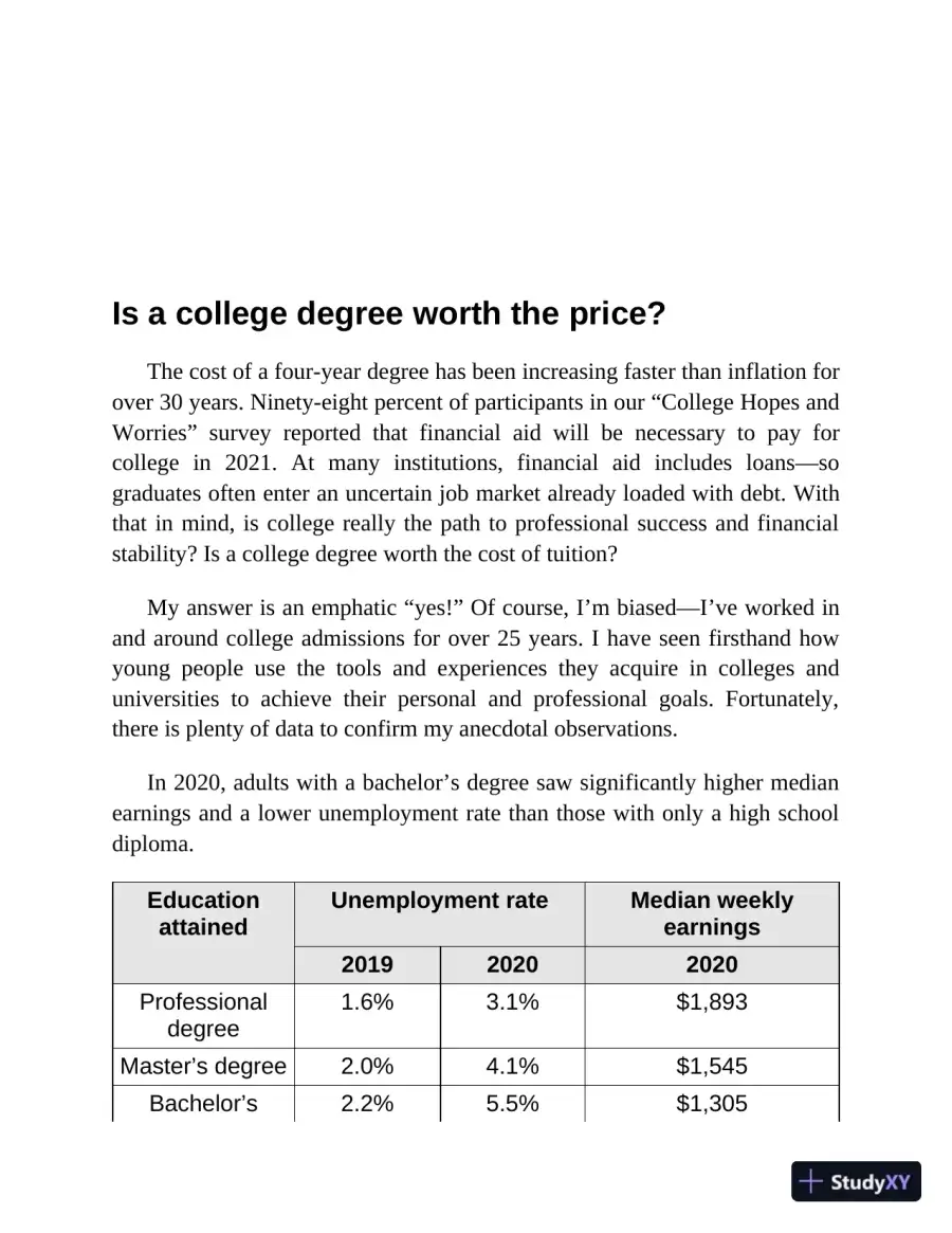 College Admission 101: Expert Advice for the New Challenges in Admissions, Testing, Financial Aid, and More (2022), page 22