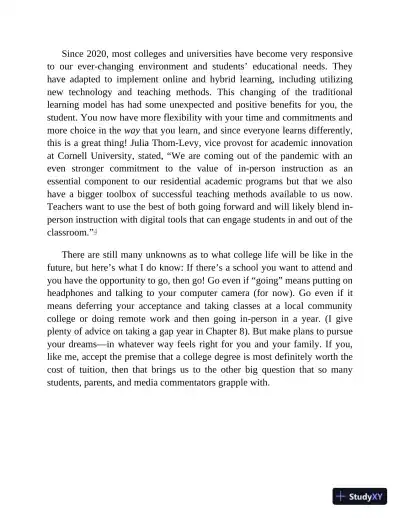 College Admission 101: Expert Advice for the New Challenges in Admissions, Testing, Financial Aid, and More (2022) - Page 25 preview image