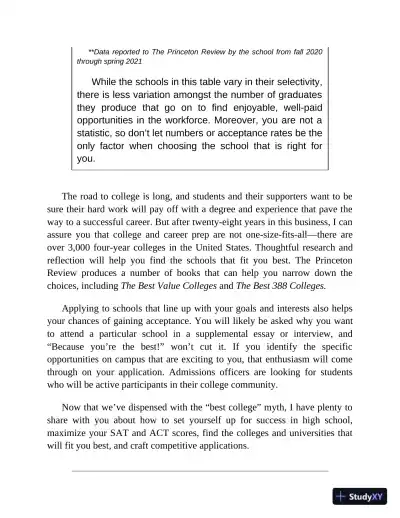College Admission 101: Expert Advice for the New Challenges in Admissions, Testing, Financial Aid, and More (2022) - Page 28 preview image