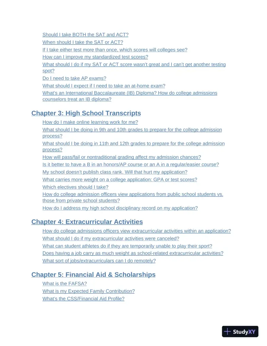 College Admission 101: Expert Advice for the New Challenges in Admissions, Testing, Financial Aid, and More (2022), page 7