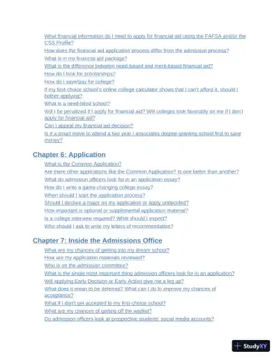 College Admission 101: Expert Advice for the New Challenges in Admissions, Testing, Financial Aid, and More (2022) - Page 8 preview image