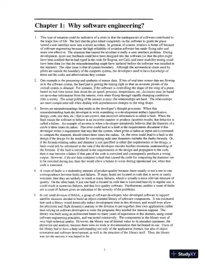 Solution Manual For Software Engineering: Theory And Practice, 4th Edition - Page 1 preview image