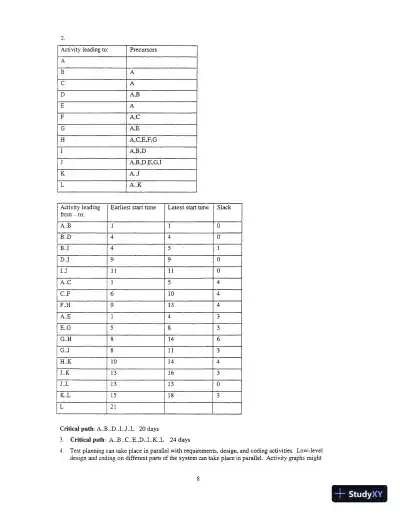 Solution Manual For Software Engineering: Theory And Practice, 4th Edition - Page 9 preview image