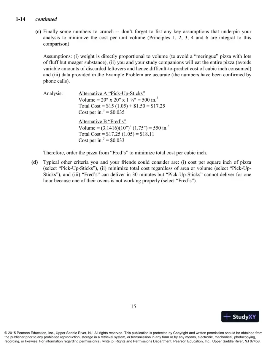 Solution Manual For Engineering Economy, 16th Edition, page 16