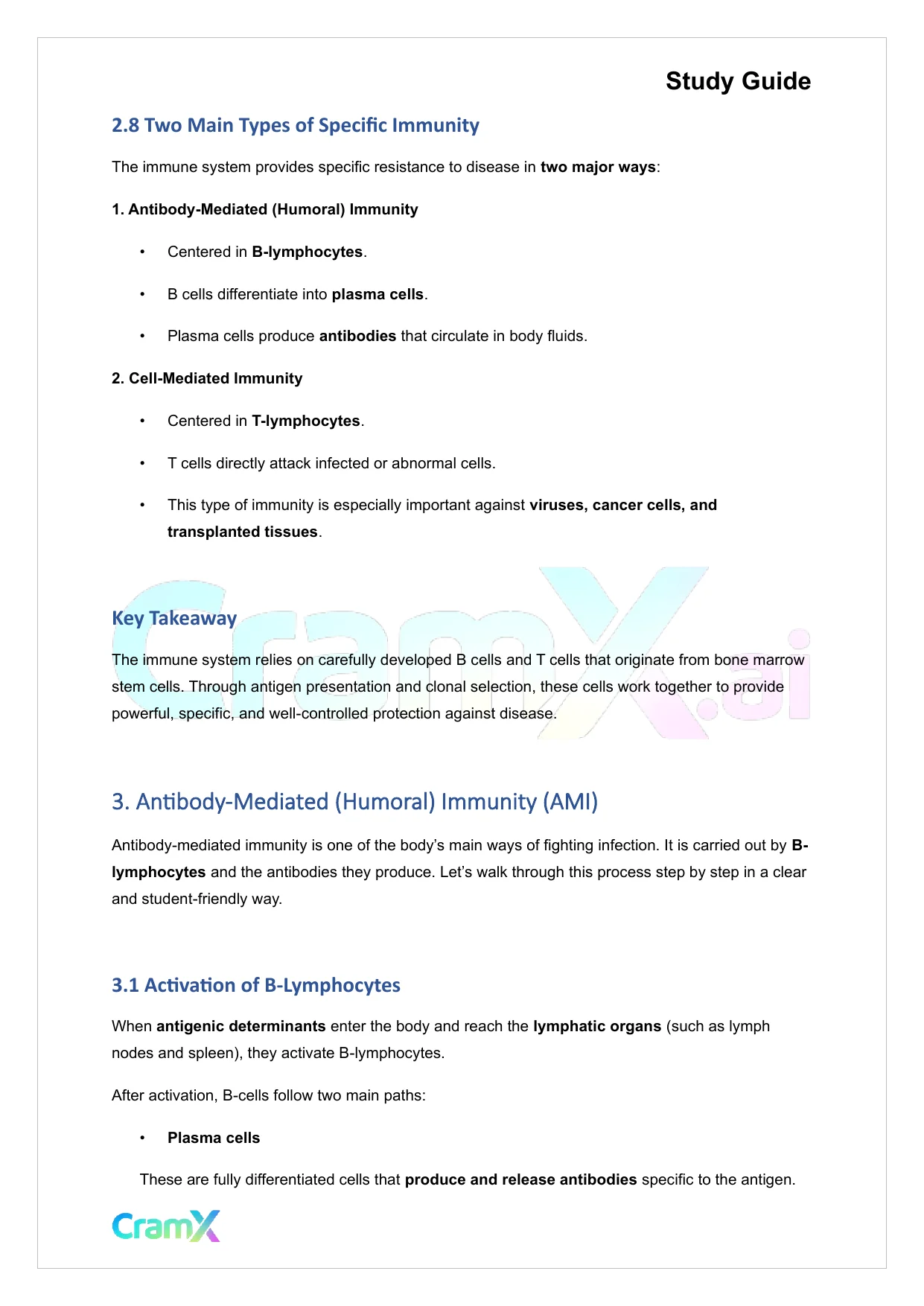 Microbiology - The Immune System - Page 7 preview image