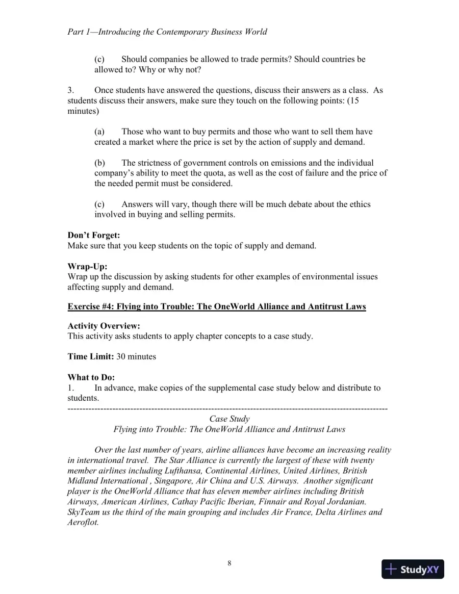 Business Essentials, Eighth Canadian Edition  Solution Manual, page 21