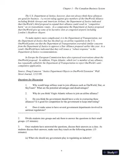 Business Essentials, Eighth Canadian Edition Solution Manual - Page 22 preview image