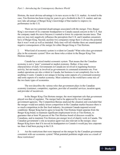 Business Essentials, Eighth Canadian Edition Solution Manual - Page 27 preview image