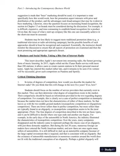 Business Essentials, Eighth Canadian Edition Solution Manual - Page 29 preview image