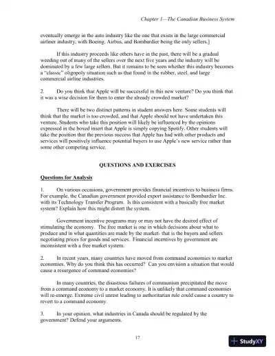 Business Essentials, Eighth Canadian Edition Solution Manual - Page 30 preview image