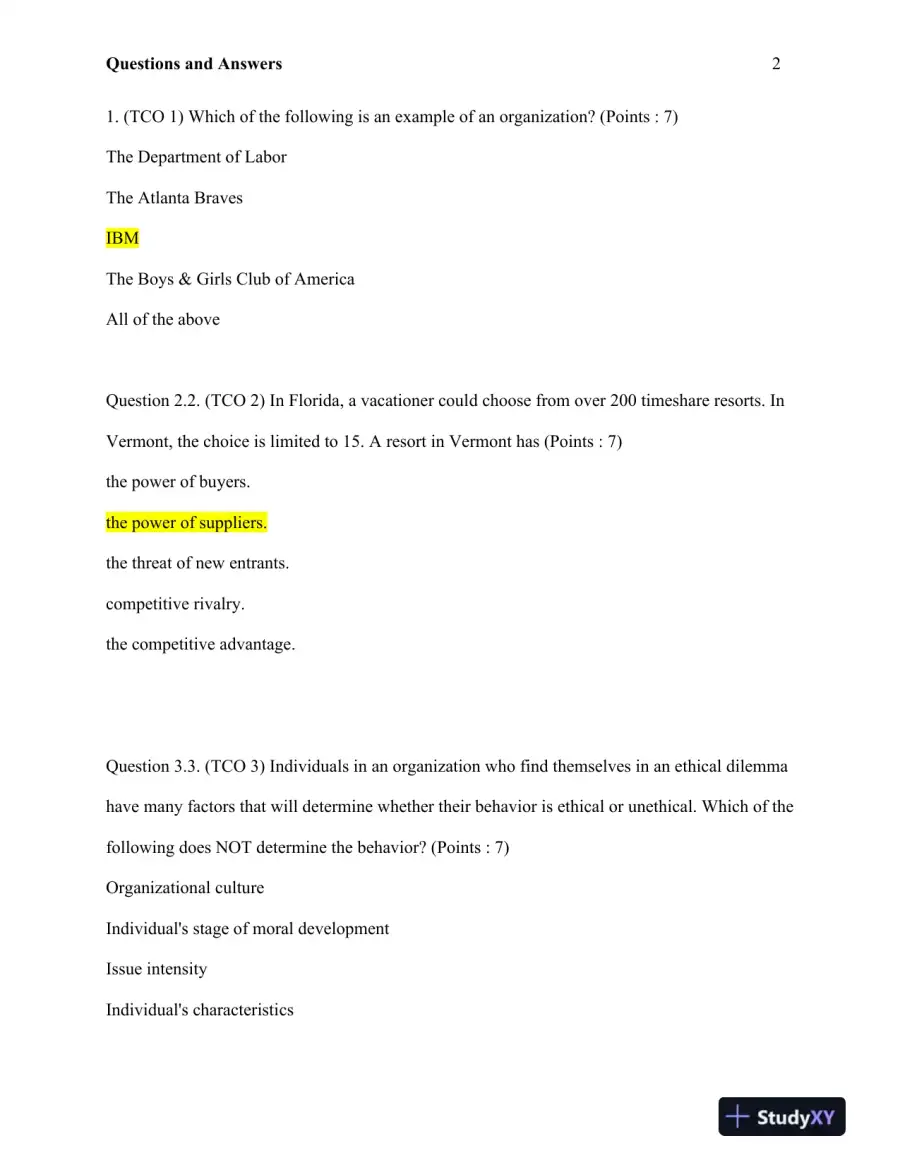 Comprehensive Analysis of Organizational Management and Strategies, page 5