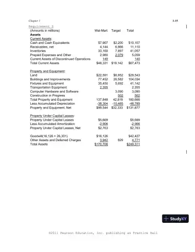 Solution Manual For Advanced Accounting, 11th Edition - Page 16 preview image