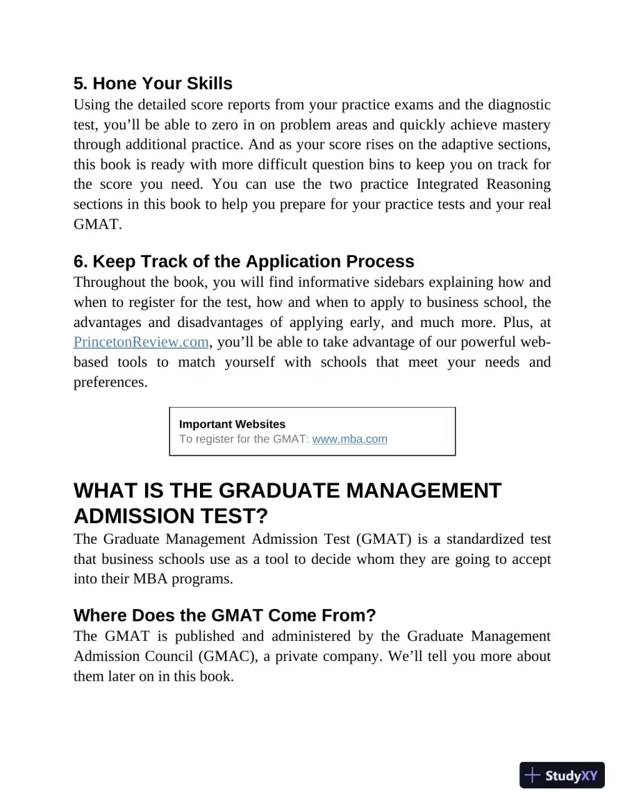 Princeton Review GMAT Premium Prep, 2023: 6 Computer-Adaptive Practice Tests + Review and Techniques (2022), page 21