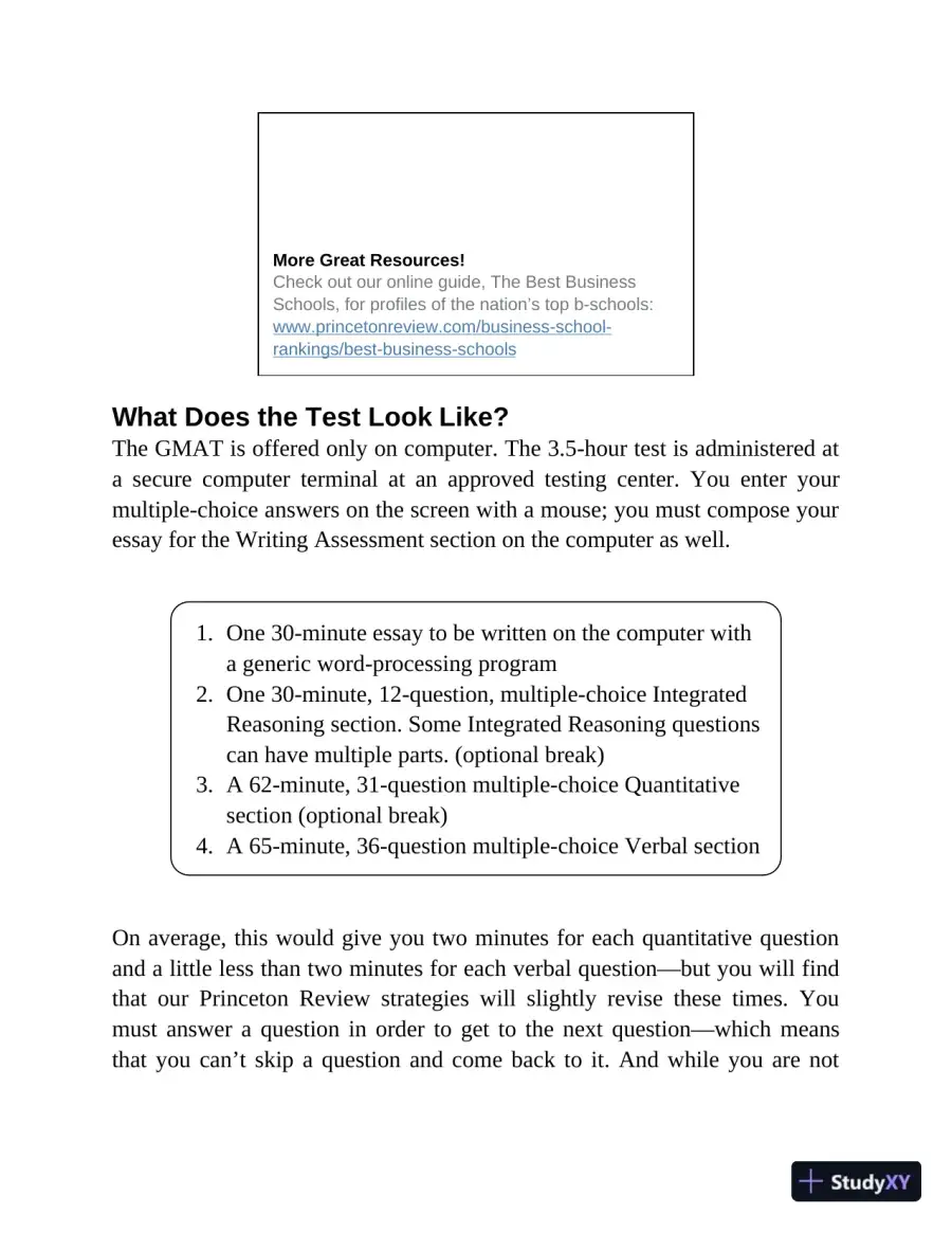 Princeton Review GMAT Premium Prep, 2023: 6 Computer-Adaptive Practice Tests + Review and Techniques (2022), page 22