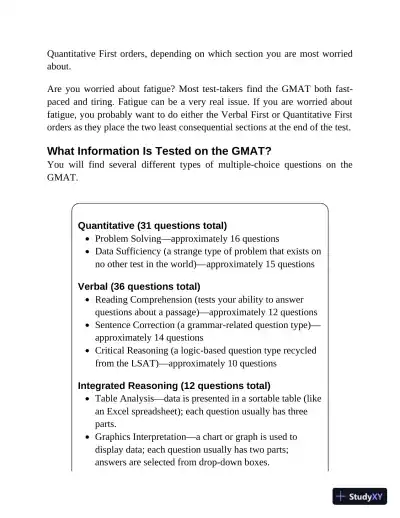 Princeton Review GMAT Premium Prep, 2023: 6 Computer-Adaptive Practice Tests + Review and Techniques (2022) - Page 25 preview image