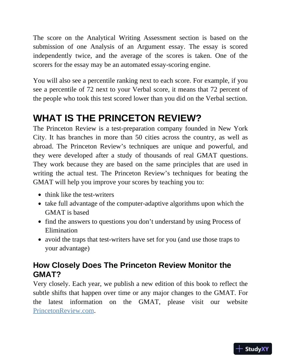 Princeton Review GMAT Premium Prep, 2023: 6 Computer-Adaptive Practice Tests + Review and Techniques (2022), page 28