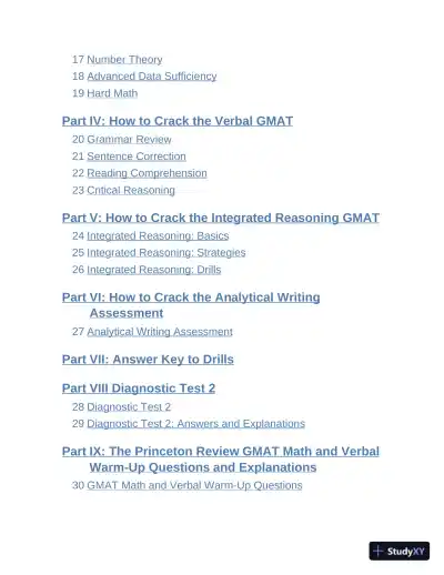 Princeton Review GMAT Premium Prep, 2023: 6 Computer-Adaptive Practice Tests + Review and Techniques (2022) - Page 8 preview image