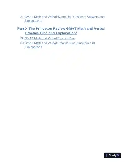 Princeton Review GMAT Premium Prep, 2023: 6 Computer-Adaptive Practice Tests + Review and Techniques (2022) - Page 9 preview image