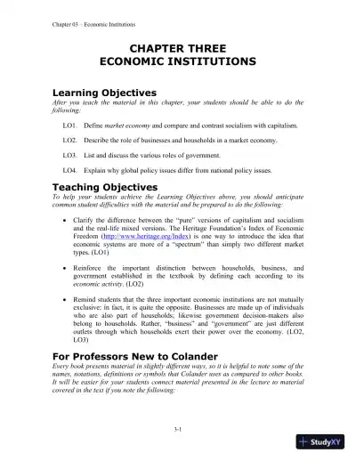 Economics, 9th Edition Class Notes - Page 12 preview image