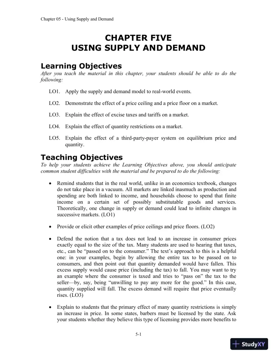 Economics, 9th Edition Class Notes, page 22