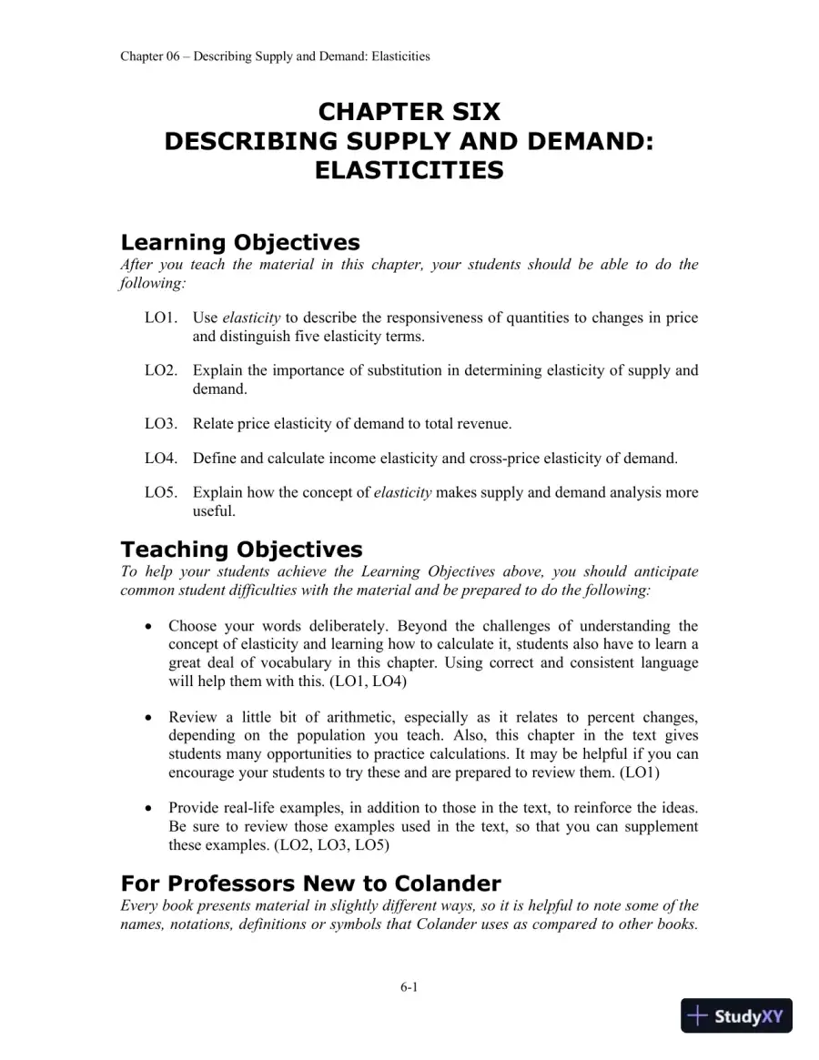 Economics, 9th Edition Class Notes, page 27