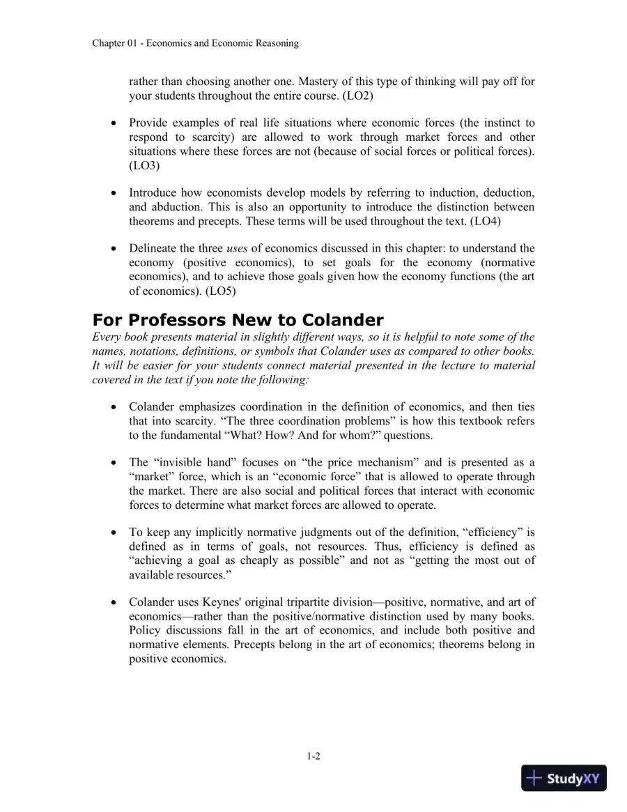 Economics, 9th Edition Class Notes, page 3