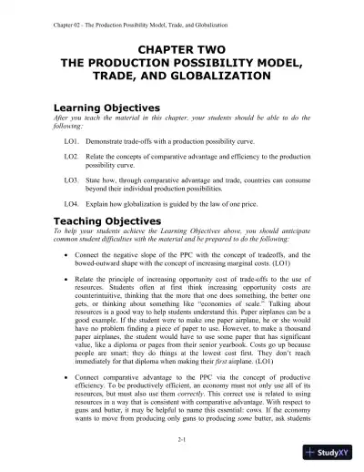 Economics, 9th Edition Class Notes - Page 7 preview image