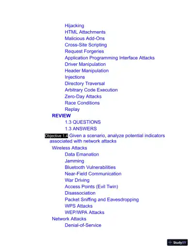 Mike Meyers CompTIA Security+ Certification Passport, Exam SY0-601, 6th Edition (2021) - Page 14 preview image
