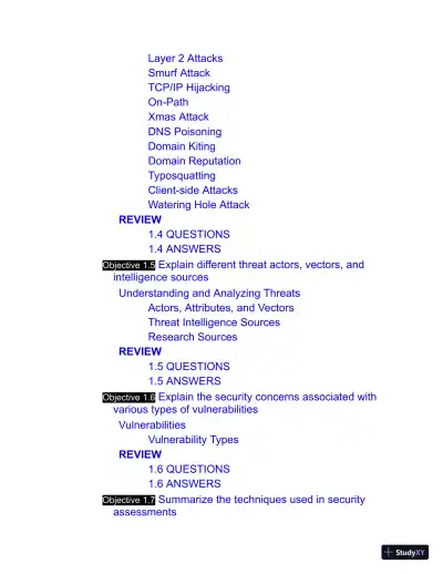 Mike Meyers CompTIA Security+ Certification Passport, Exam SY0-601, 6th Edition (2021) - Page 15 preview image