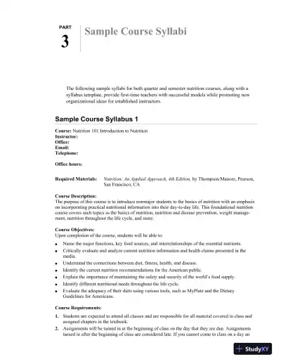 Lecture Notes for Nutrition An Applied Approach, 4th Edition - Page 16 preview image