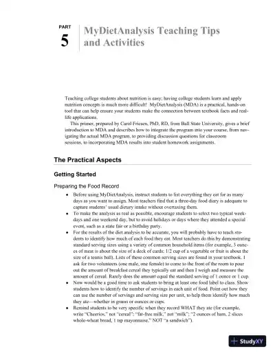 Lecture Notes for Nutrition An Applied Approach, 4th Edition - Page 24 preview image