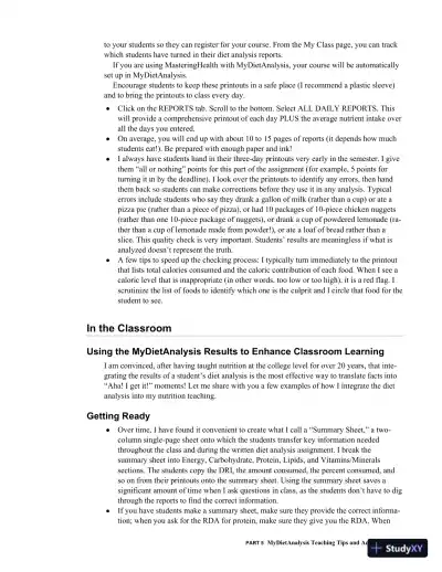 Lecture Notes for Nutrition An Applied Approach, 4th Edition - Page 26 preview image