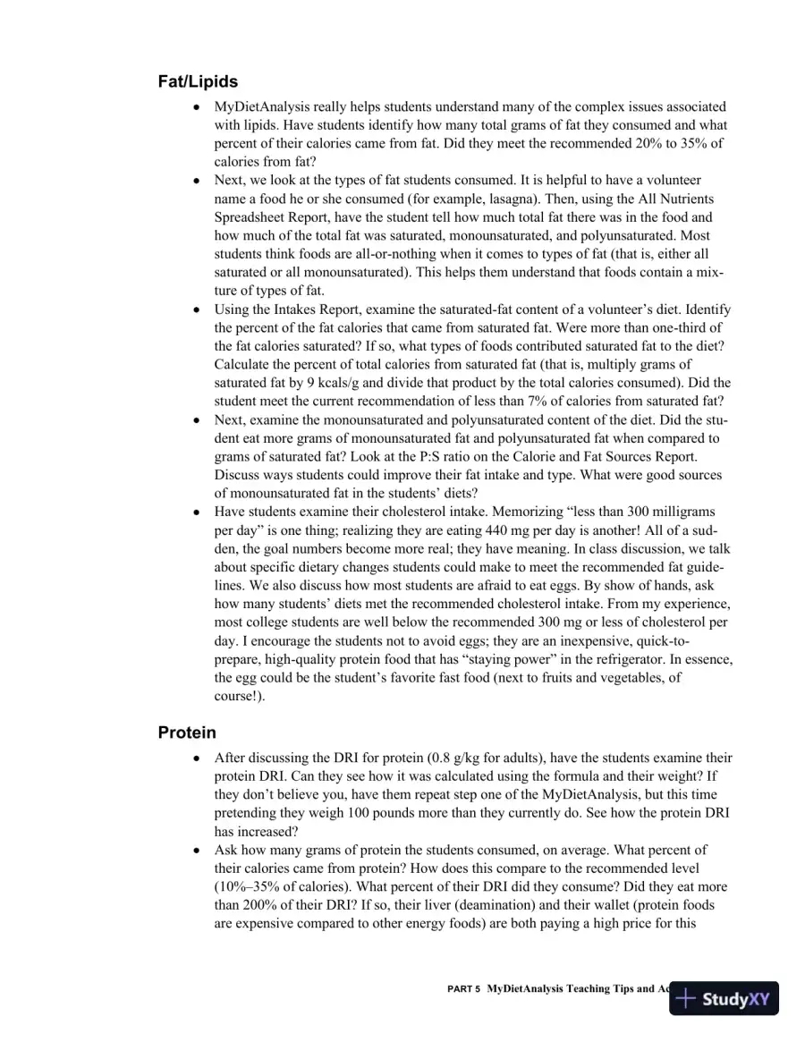 Lecture Notes for Nutrition An Applied Approach, 4th Edition, page 28
