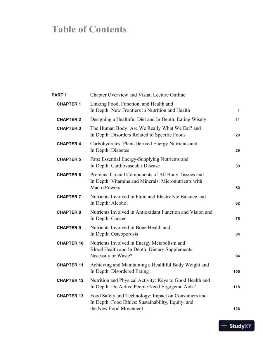 Lecture Notes for Nutrition An Applied Approach, 4th Edition, page 3