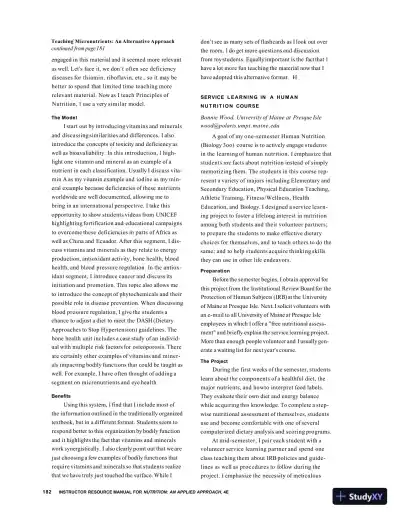 Lecture Notes for Nutrition An Applied Approach, 4th Edition - Page 31 preview image