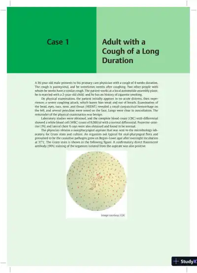 Learning Microbiology and Infectious Diseases: Clinical Case Prep for the USMLE Book (2020) - Page 11 preview image