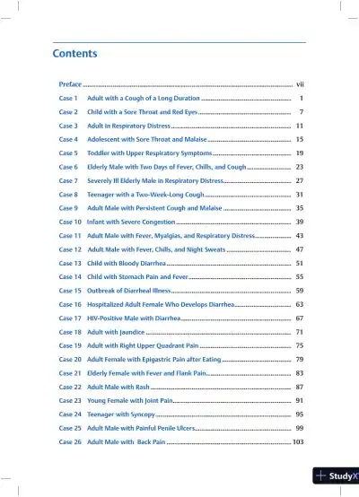 Learning Microbiology and Infectious Diseases: Clinical Case Prep for the USMLE Book (2020) - Page 7 preview image