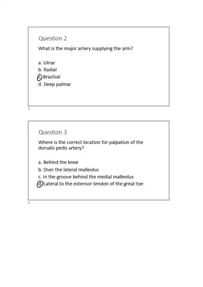 NSG 3160 NCLEX Review Chapter 21 - Page 2 preview image