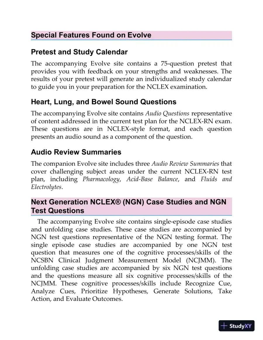 Saunders QandA Review for the NCLEX-RN Examination (2021), page 18