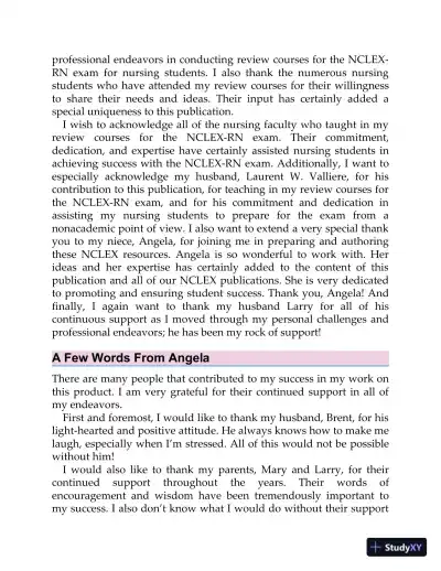 Saunders QandA Review for the NCLEX-RN Examination (2021) - Page 27 preview image