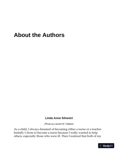 Saunders QandA Review for the NCLEX-RN Examination (2021) - Page 9 preview image